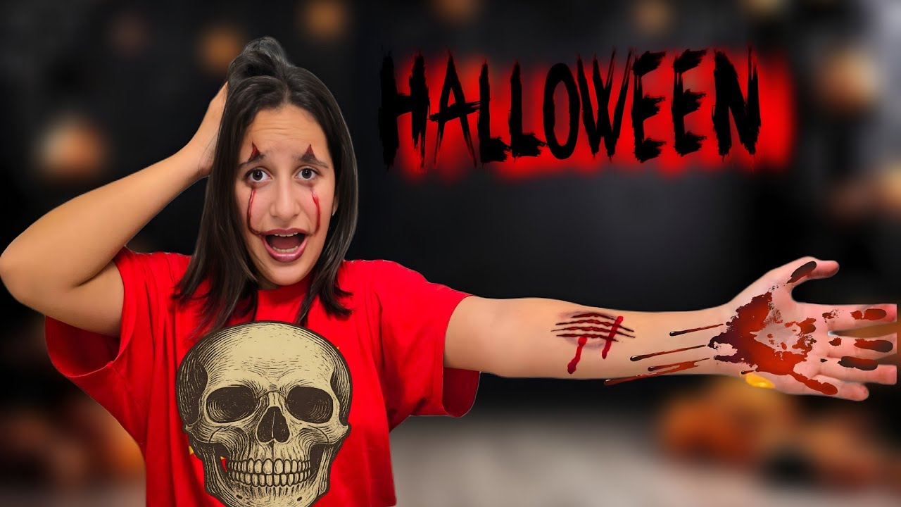 La transformation la plus étrange que j’ai faite !#halloween 