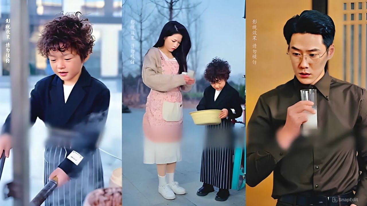 طفل طباخ موهوب بيعمل اكل في الشارع وبيساعد امه المريضة وبيتفاجي لما بيعرف انه يبقي ابن رجل اعمال