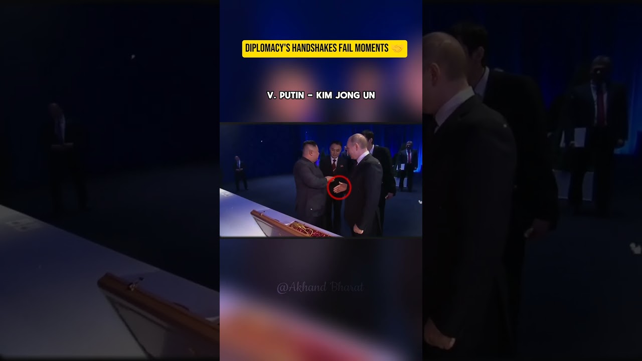 PUTIN, TRUMP & ABE: Awkward Handshake FAIL Moments 🤝