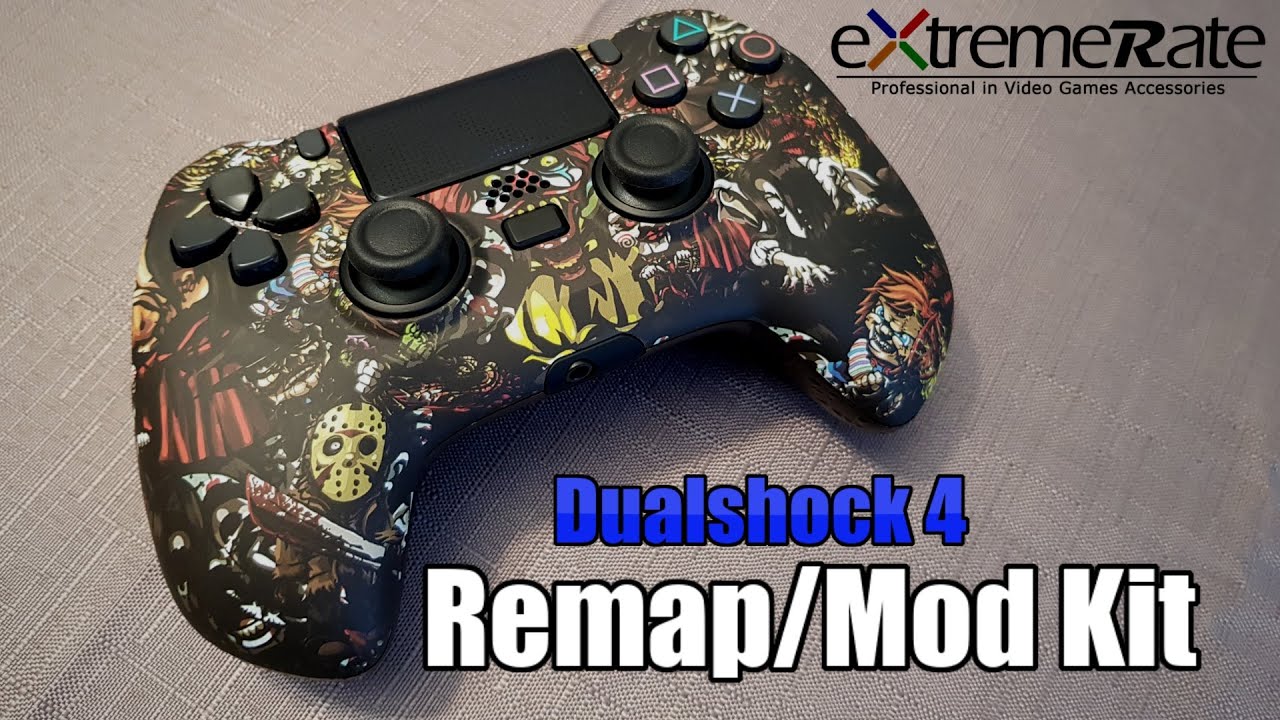 DIY PS4 Decade Tournament v3 Remap Upgrade kit - Dualshock 4 (eXtremerate)