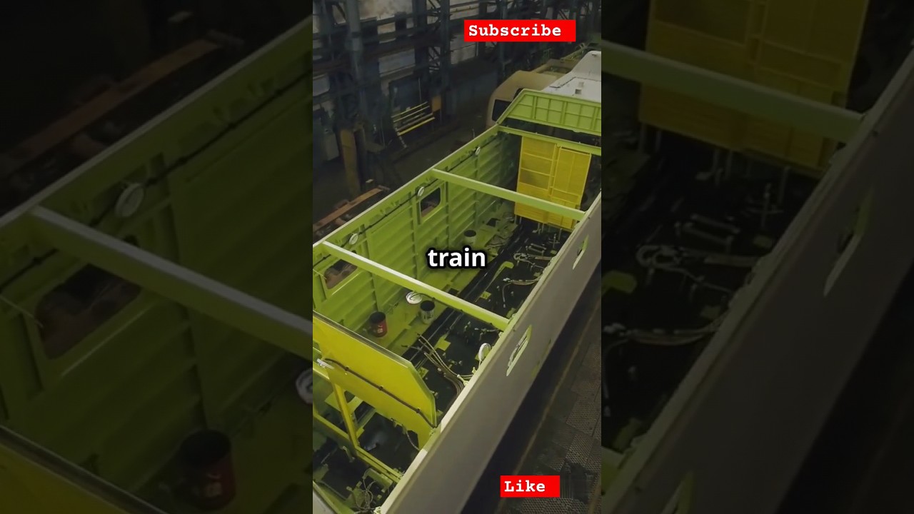 Train factory manufacturing process 