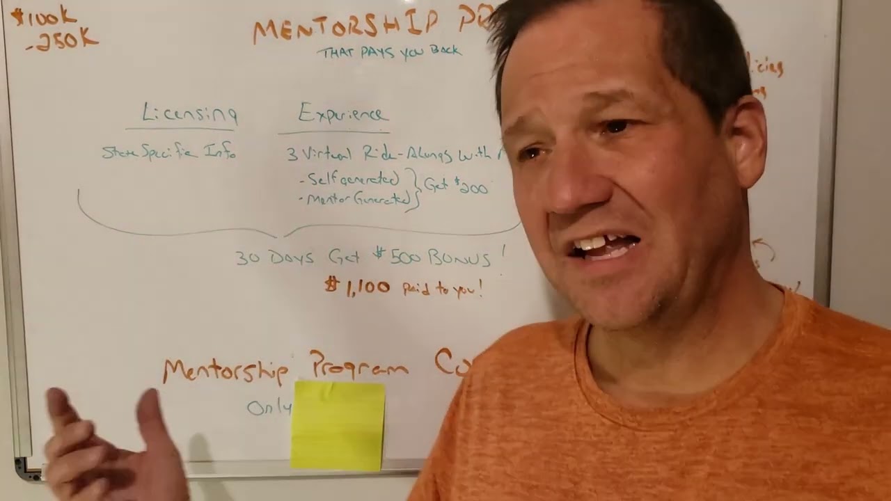 100K VIrtual Claims Adjuster Blueprint and Mentorship program.