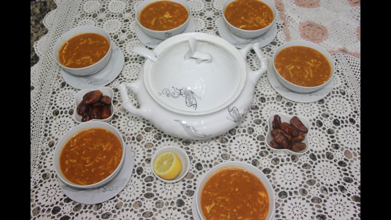 الحريرة المغربية بطريقتي  moroccan harira soup recipes