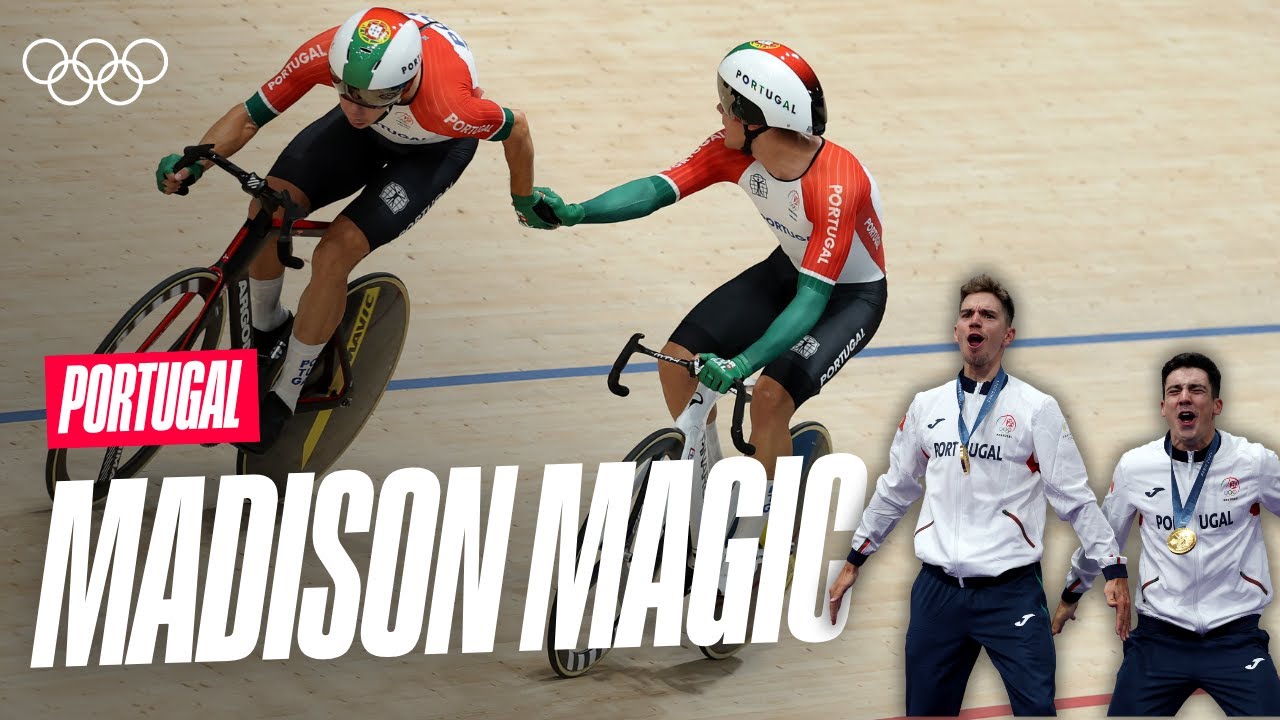 🇵🇹When Portugal Made Track Cycling History🚴&zwj;♂️🥇 |&nbsp;The Best of Portugal at #paris2024 | Anthems