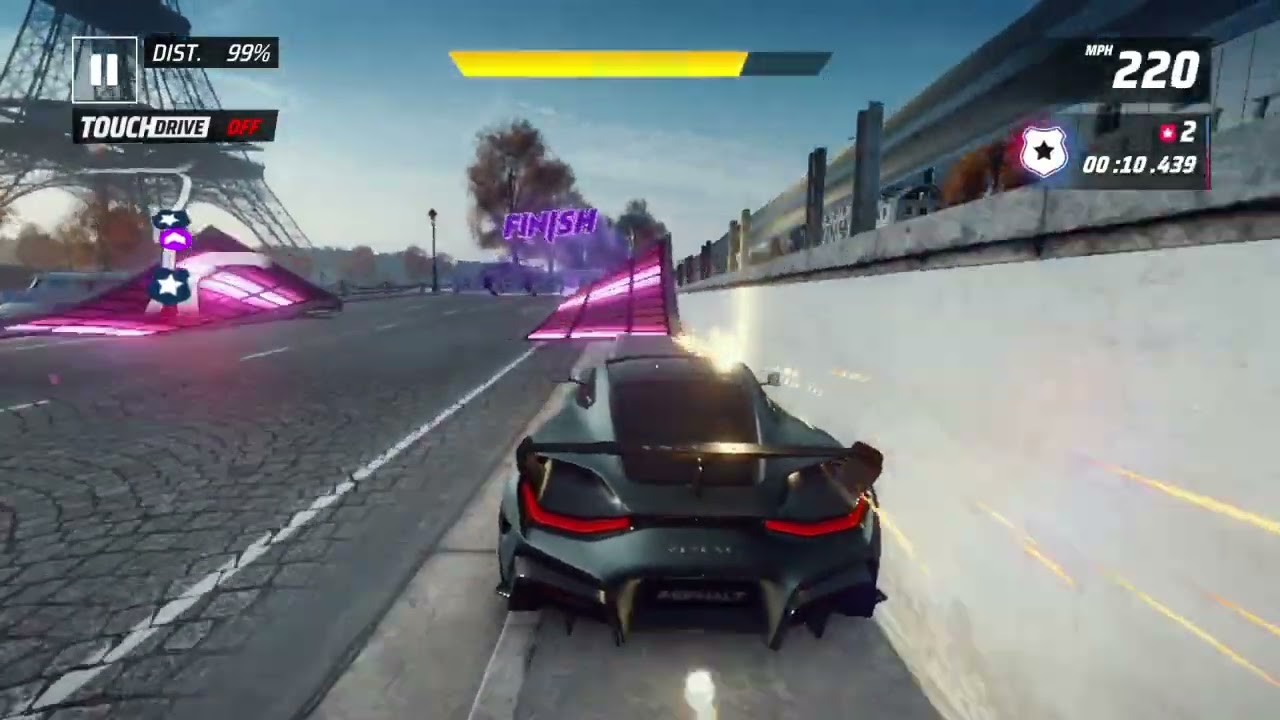 Asphalt Legends - Flames of Fortune Season missions episode 2: Burning Asphalt