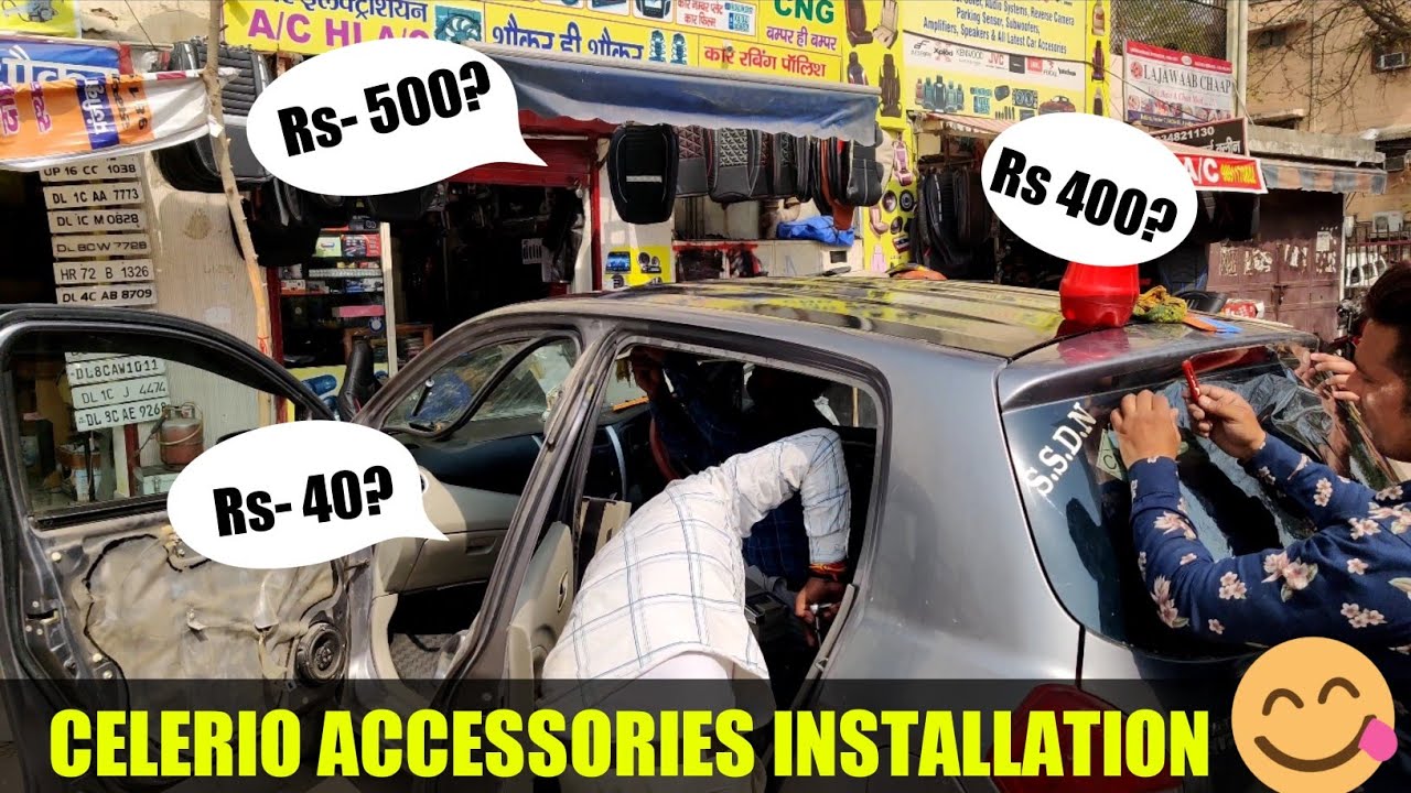 Celerio 2022 modification | Celerio accessories installation