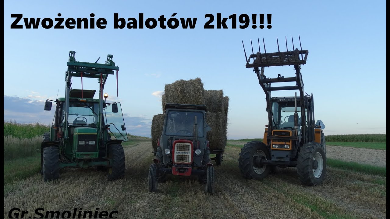 Zwożenie bel w polskim klimacie!!!Testy tura Metal-Technik MT02!!!Gr. Smoliniec|Ursus|JD|Renault