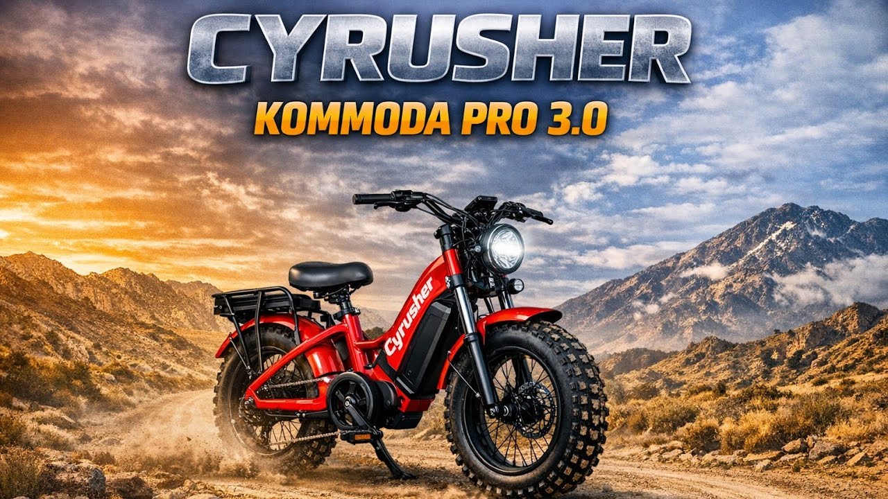 CYRUSHER KOMMODA 3.0 - coup de cœur garantie pour le successeur du kommoda 2.0 ! FAT BIKE REVIEW