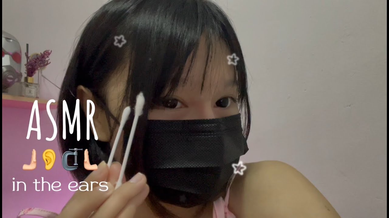 ASMR ear cleaning (ทำความสะอาดหู เสียงแน่นๆ) Pressure Compression In your ears NOTALK