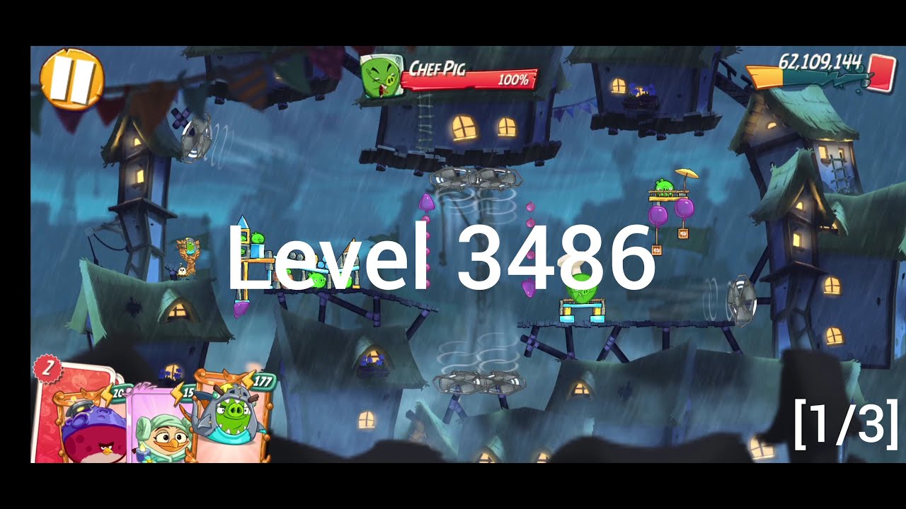 Angry Birds 2 level 3486