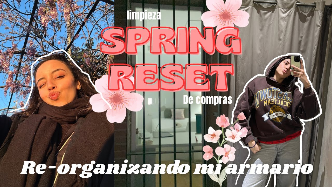 Primavera Reset💐: guardando ropa de invierno, sacando ropa de primavera, reorganizando mi armario…