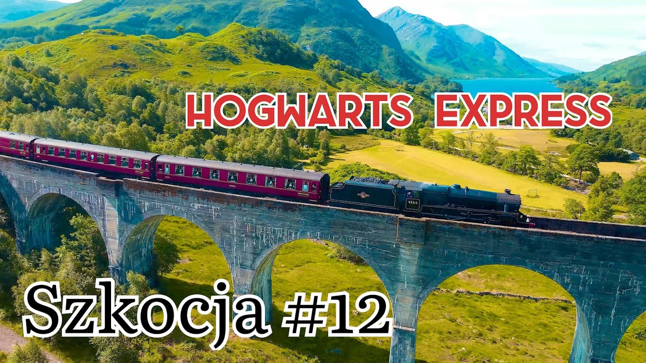 Szkocja 12 Harry Potter wiadukt Glenfinnan Horwarts Express i piękne plaże