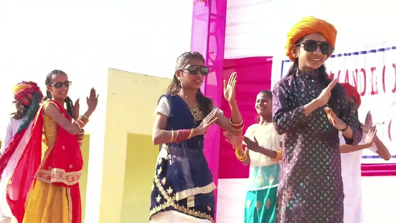 Mharo pyaro rajasthan dance on 77th republic day mggs kalu 