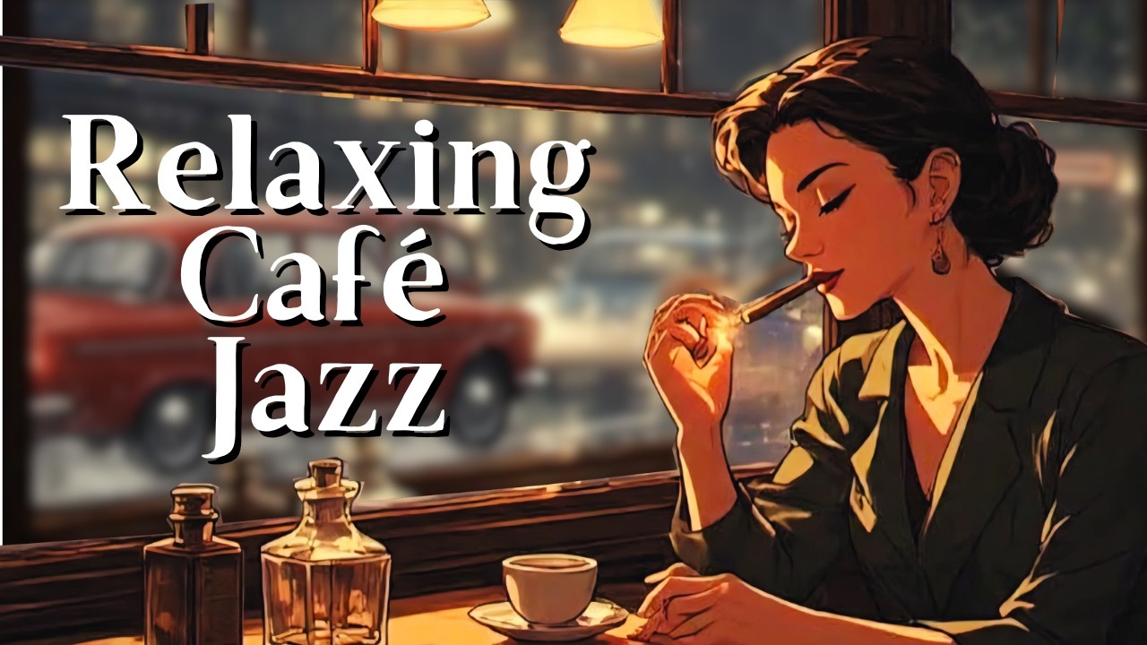 POV: You’re in a 1940s café and it’s raining outside | Cinematic Jazz