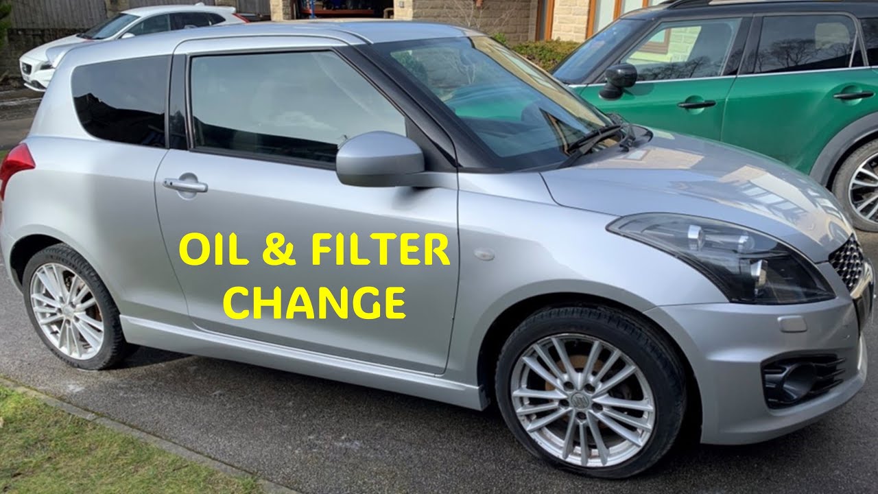 Suzuki Swift Sport Oil & Filter change