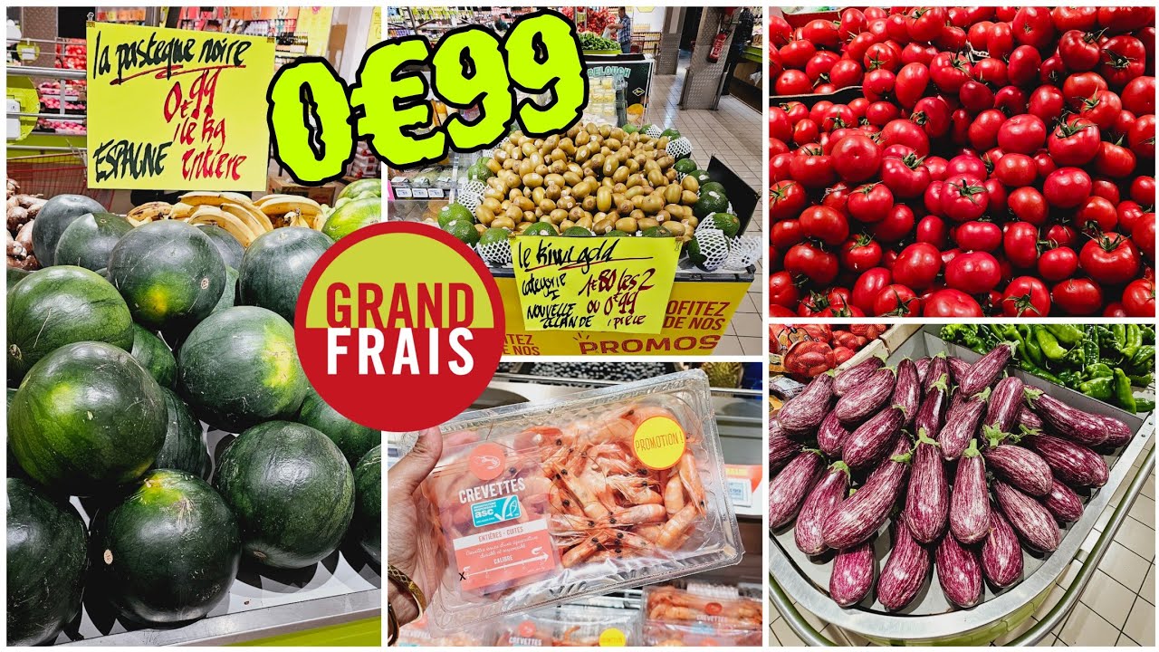 GRAND FRAIS PROMOTION 0.99€ LA PASTÈQUE 25.06.24 #grandfrais #promotiongrandfrais #promograndfrais