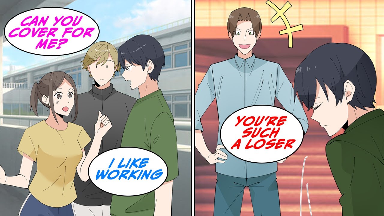 This guy kept making fun of me cuz all I ever did was work, but then... [Manga Dub]