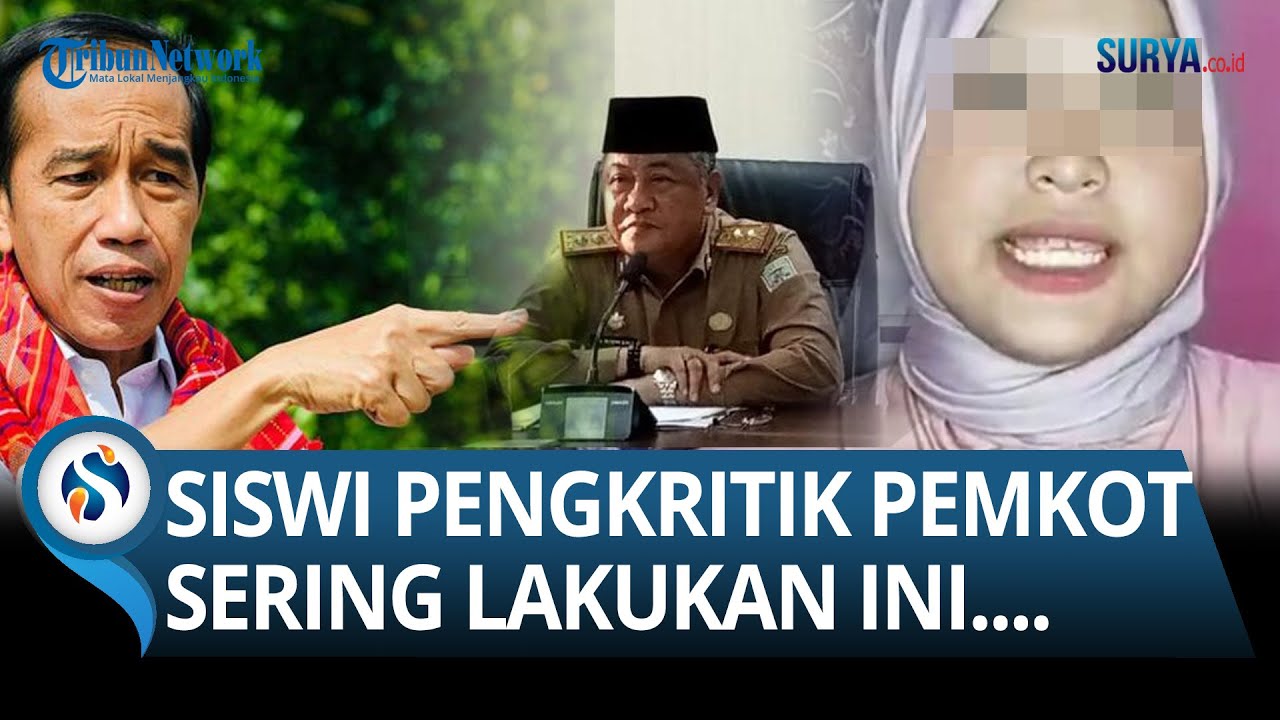 SFA Siswi SMP yang Kritik Pemkot Jambi Pernah Nekat Temui Jokowi