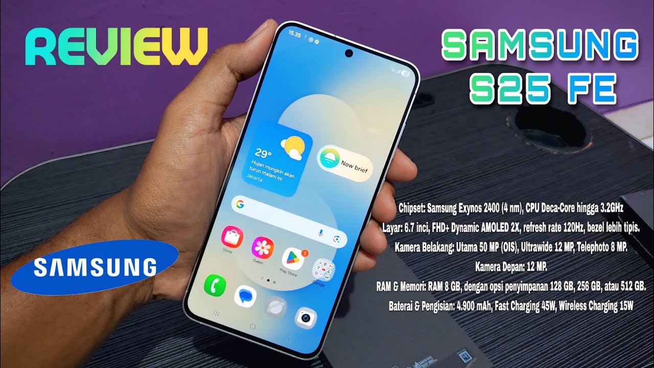 Unboxing Samsung S25 FE Indonesia