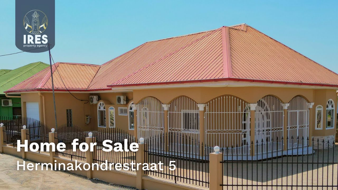 Herminakondrestraat 5 ⭒ Lovely Home for Sale in Kasabaholo, Paramaribo, Suriname ⭒ Sandra Slijngard