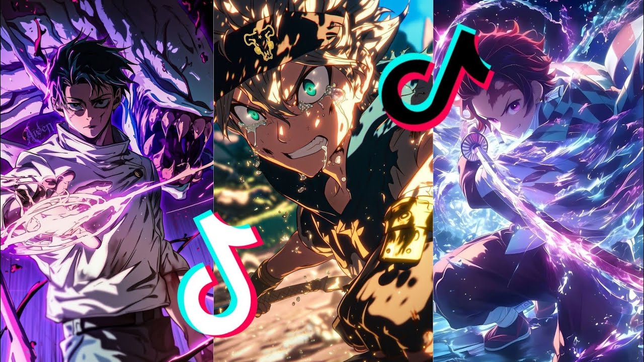 Anime Edit🍷Badass Anime🗿 Moments Tiktok compilation PART 62 in [4K]