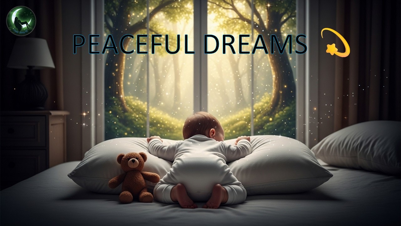 Instant Sleep 🌙 Baby Dreamscape with Magical Forest (Deep Relaxation) 