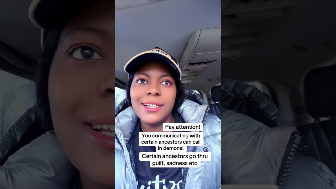 YOU COMMUNICATING WITH CERTAIN ANCESTORS CAN CALL IN DEMONS.