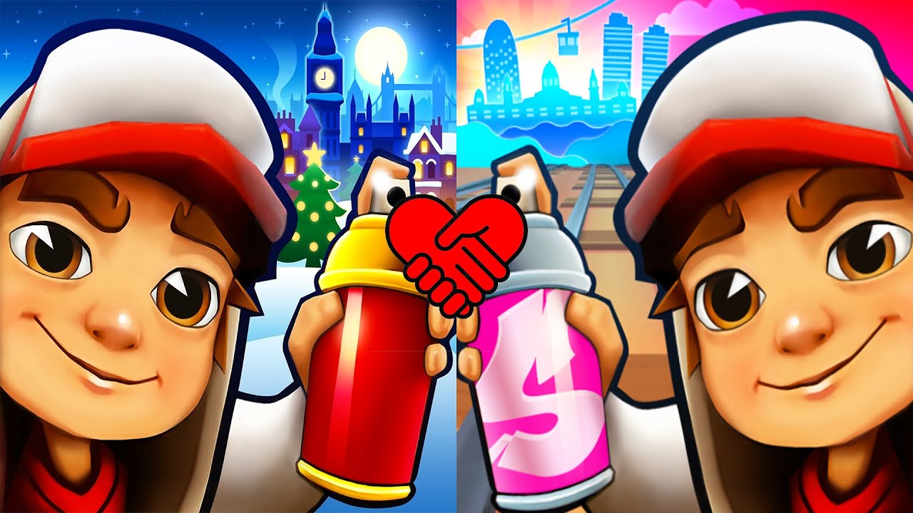 Subway Surfers: London 2018 VS Barcelona 2023 (Gameplay)