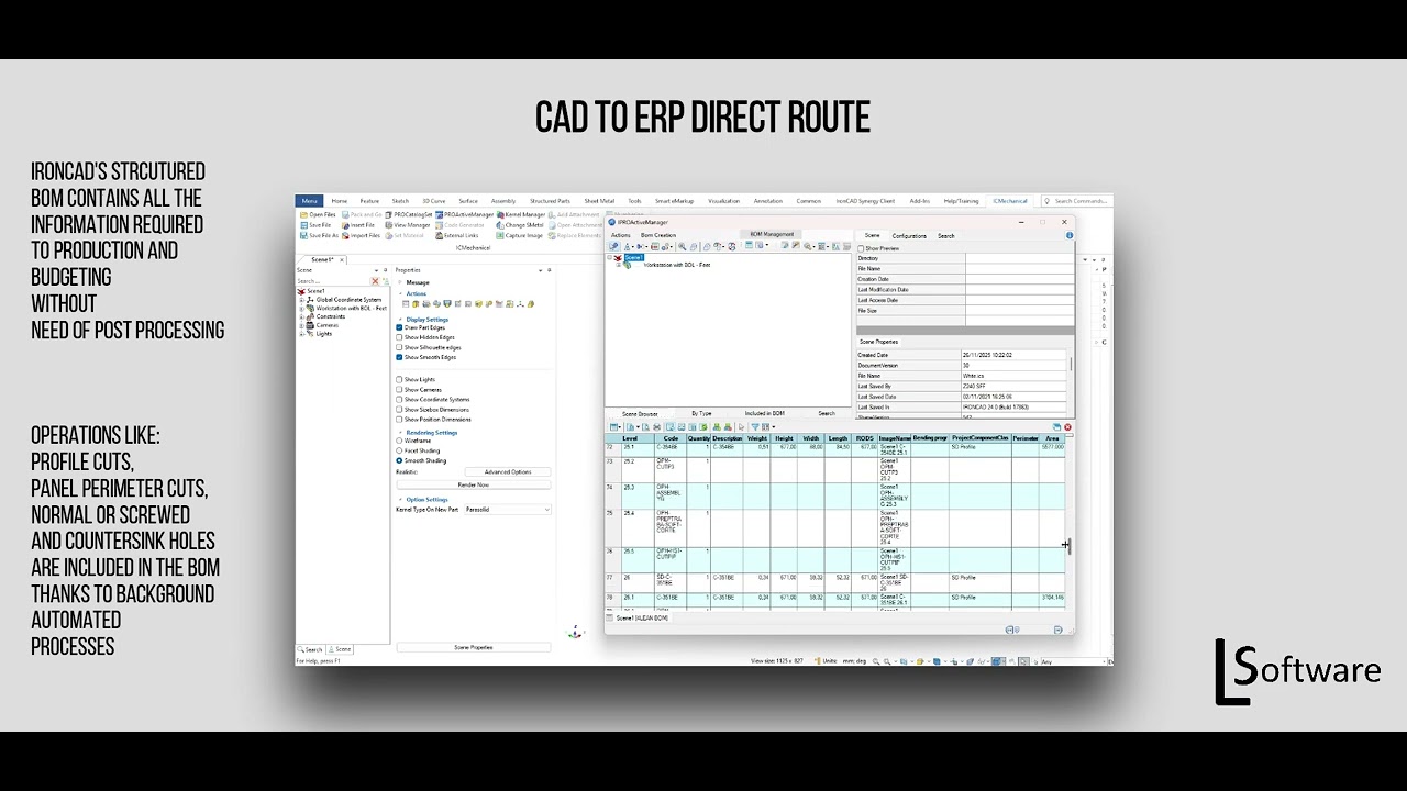 L-Software - CAD to ERP direct route