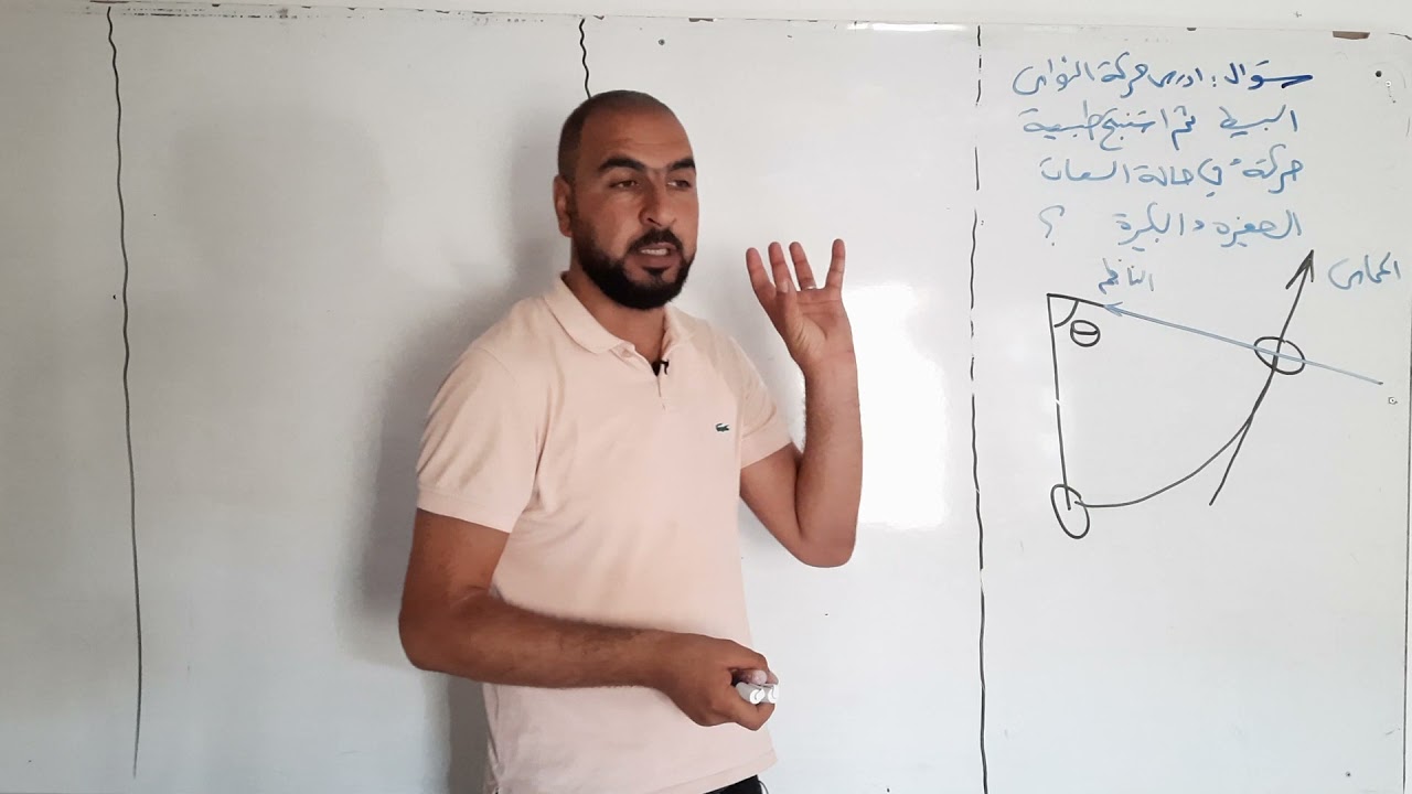 #النواس_الثقلي البسيط استنتاج طبيعة الحركة استنتاج علاقة الدور فيزياء البكلوريا موسى الاحمد