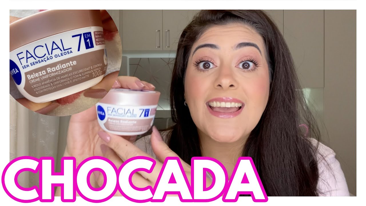 Novidade! Lançamento Nivea Facial 7em1 Beleza Radiante Creme Uniformizador