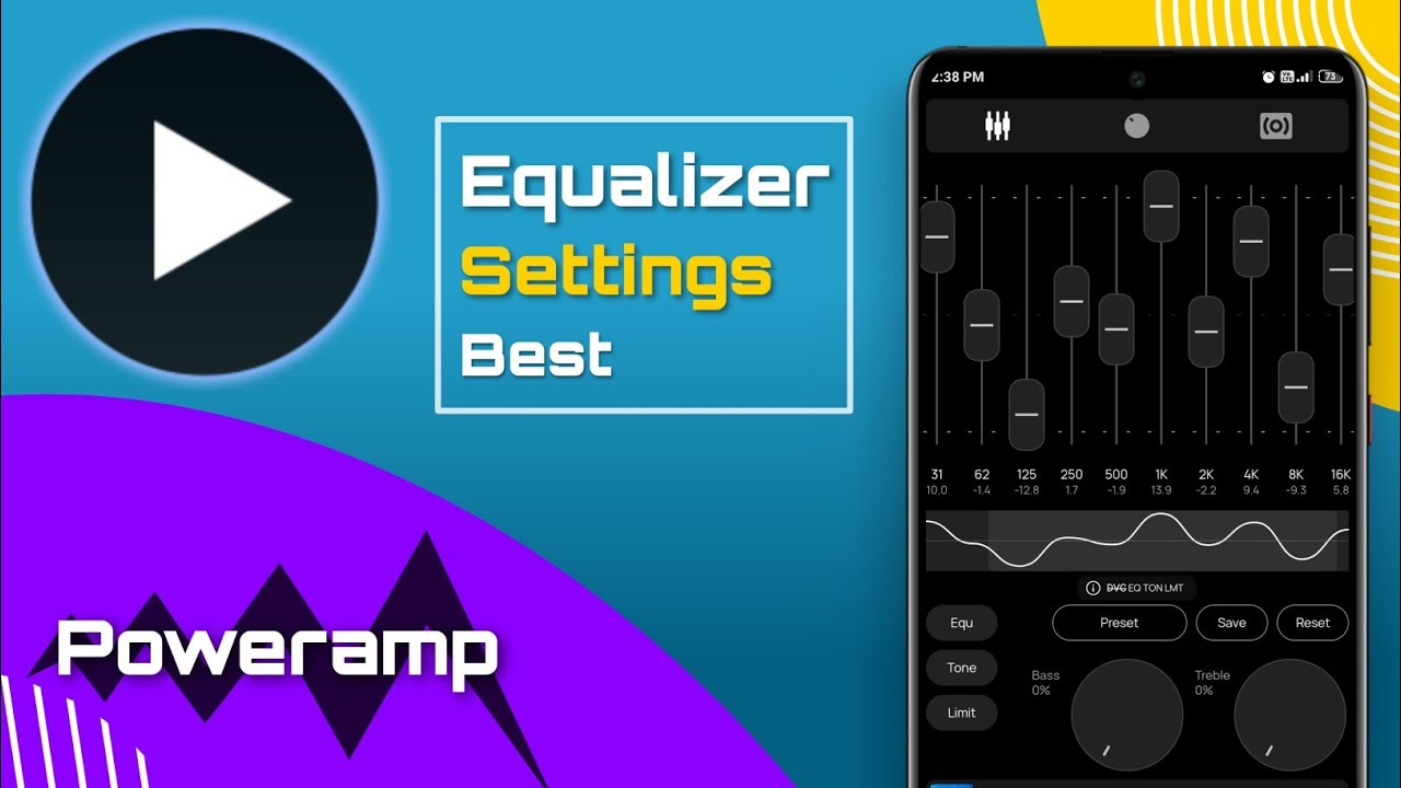 Best Equalizer Settings For Poweramp || Best Music Player [POWERAMP][Headphone & Speaker]