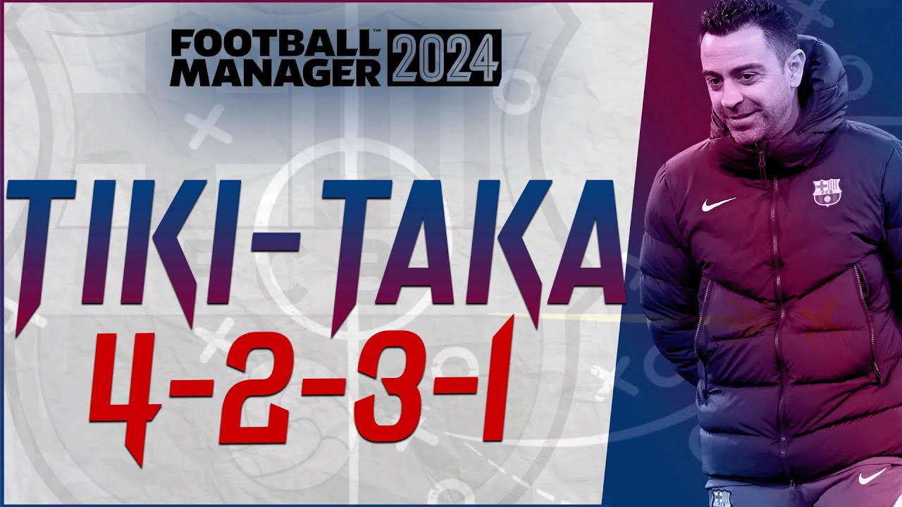 The PERFECT TIKI-TAKA FM24 TACTIC | 4-2-3-1 |