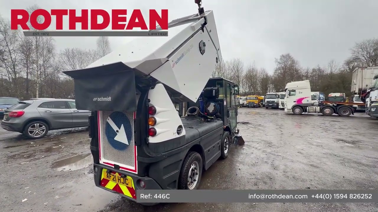 Ref 446C - 2021 SCHMIDT SWINGO 200+ Compact Sweeper Walkround - Rothdean