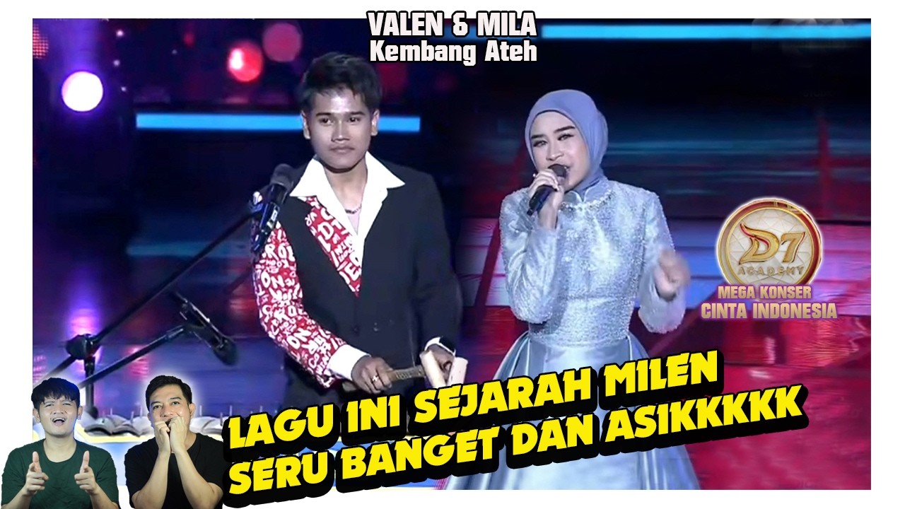 Kembang ateh jadi saksi cinta Mila & Valen. Ahhhh gemes banget sama MILEN