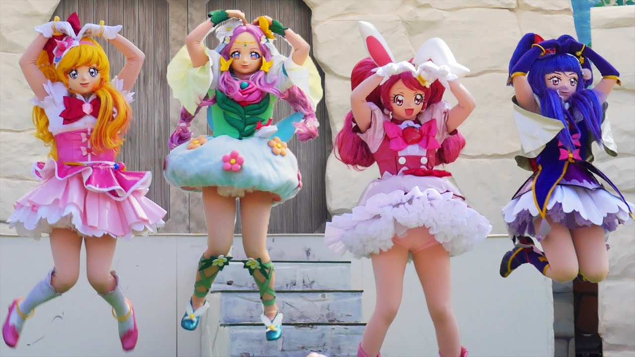 プリキュアショー 魔法つかいプリキュア × キラキラプリキュアアラモードショー【コラボダンスパーティー】@よみうりランド 午前の部[4K高画質]  ☆ PRECURE A LA MODE