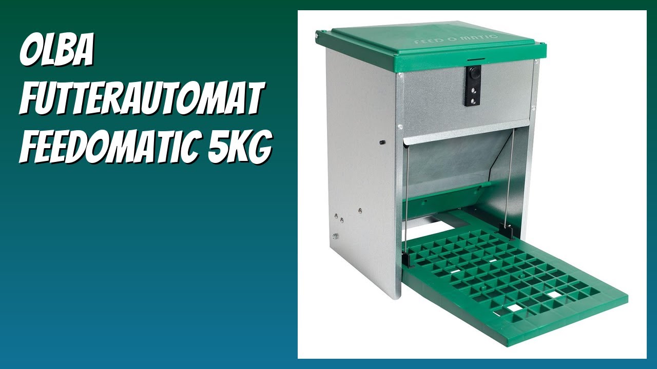BEWERTUNG (2026): Olba Futterautomat Feedomatic 5kg. Infos