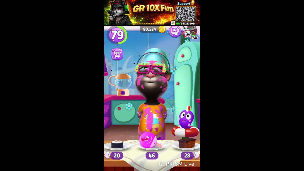 Talking tom live #talkingtom #cat