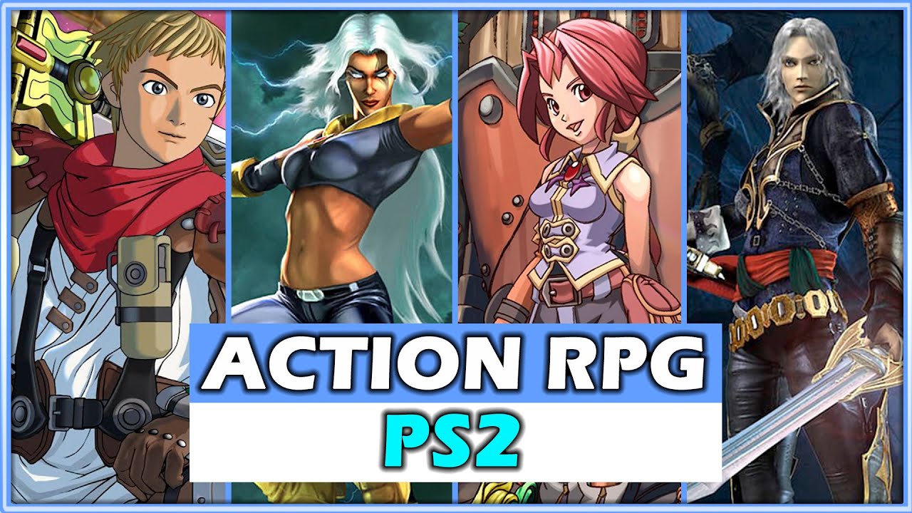 TOP 40 BEST ACTION RPG GAMES ON PS2 || BEST PS2 GAMES
