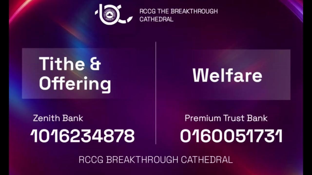 RCCG The Breakthrough Cathedral