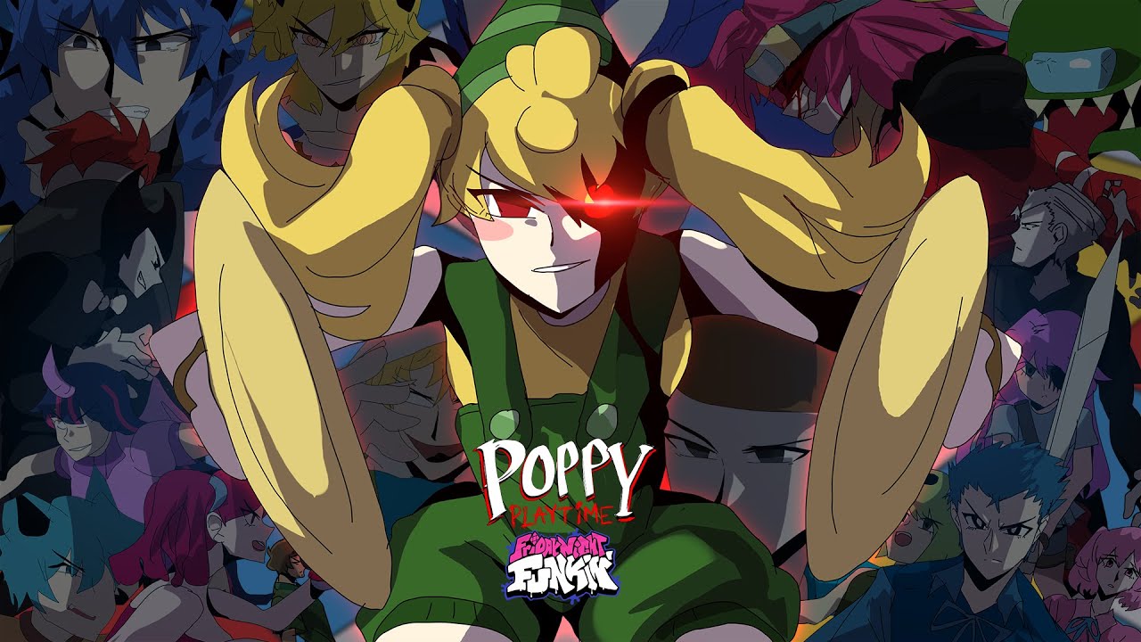 MUSICAL MEMORY Everyone Sings But it's ANIME part 3│POPPY PLAYTIME & FNF Animation