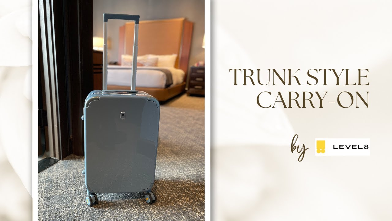 TRUNK STYLE CARRY-ON FOR LESS THAN $300 | Level8 Freeloop Carry-on 20