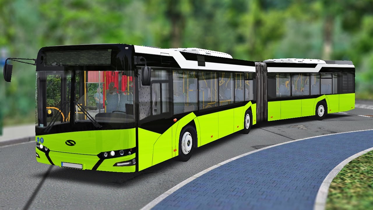 Самый красивый автобус в мире! Solaris Urbino 18 IV - OMSI 2