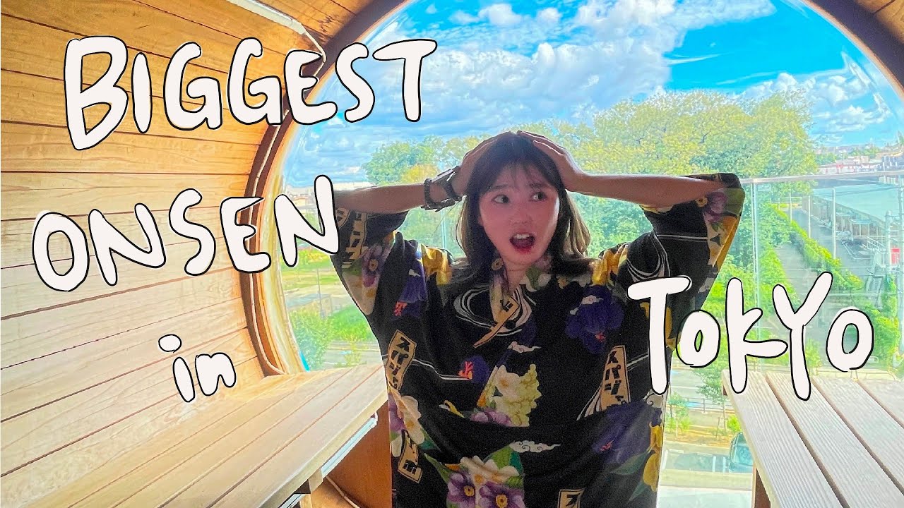[Japan Vlog] Biggest onsen in Tokyo: Spadium Japon
