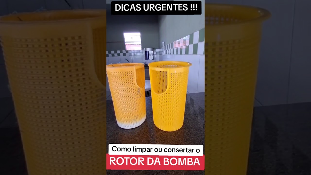 COMO CONSERTAR O ROTOR DA BOMBA DE PISCINA !