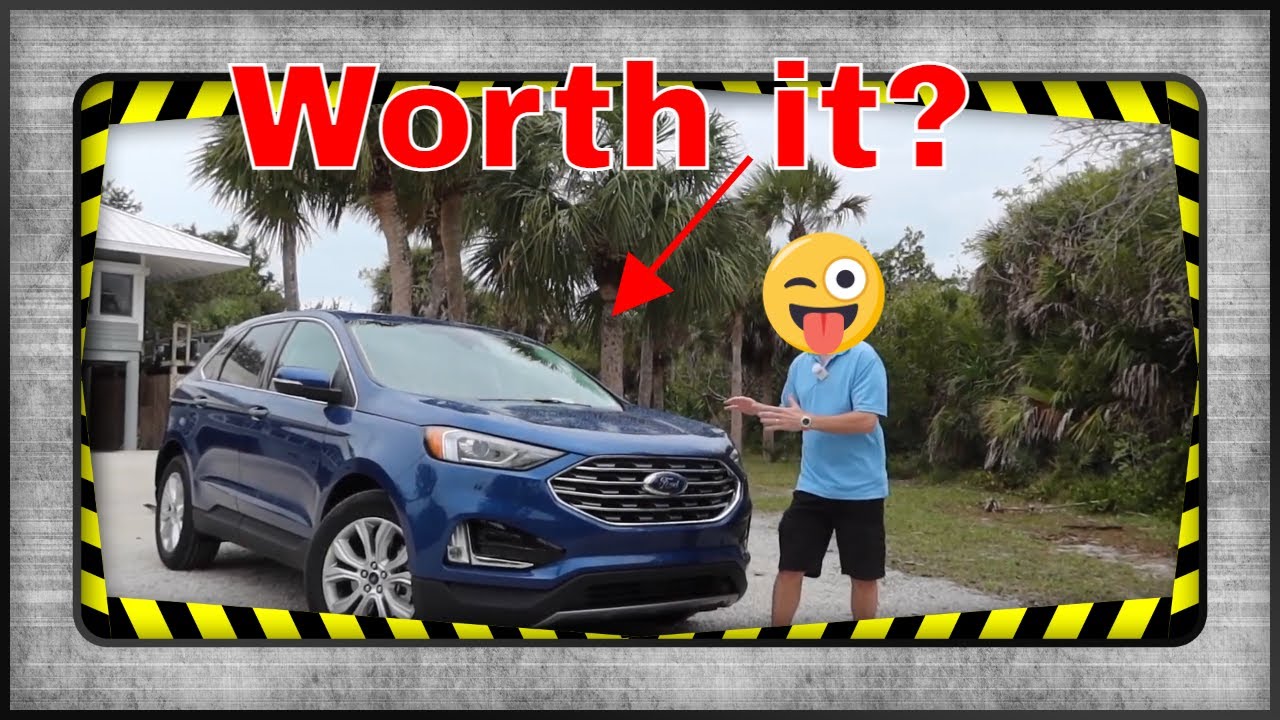 2022 Ford EDGE TITANIUM AWD - Review And TEST DRIVE - Is It Worth 45K ?? - Come Along And See!