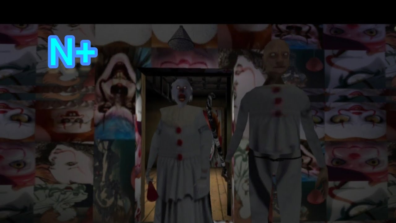 Pennywise Clown Granny And Pennywise Clown Grandpa | N+ Games