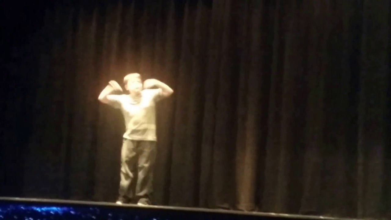 Zachary Smith dancing to Lady Gaga's 