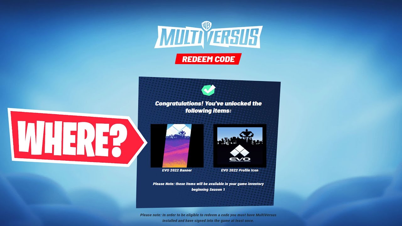 Why you DID NOT get the FREE Multiversus Rewards..