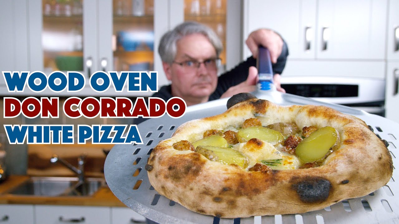 Don Corrado - White Pizza With Mozzarella Gorgonzola Potatoes Sausage Rosemary
